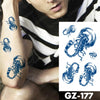 tatouage-dragon-chinois-totem-bleu