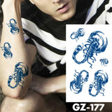 tatouage-dragon-chinois-totem-bleu