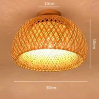abat-jour-en-rotin-suspension-plafonnier-circulaire