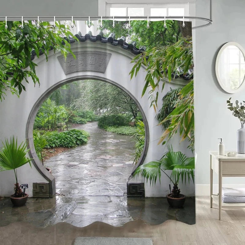 rideau-chinois-de-douche-nature