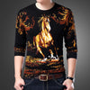 pull-chinois-homme-vert-dragon