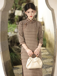 robe-chinoise-tartan