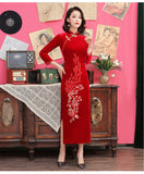 robe-chinoise-longue-velours