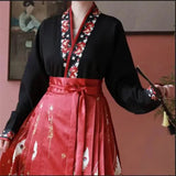 hanfu-femme-chemisier-jupe-pliss-e