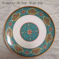 assiettes-chinoises-motif-fleuri