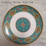 assiettes-chinoises-motif-fleuri