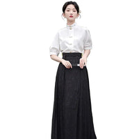 robe-chinoise-vintage-plisse