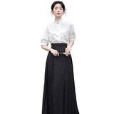 robe-chinoise-vintage-plisse