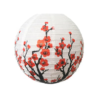 Abat Jour Chinois Papier Ronde 