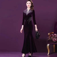 cheongsam-robe-velours-or-diamant