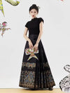 Robe Chinoise Traditionnelle Noire