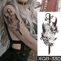 tatouage-dragon-chinois-katana-noir