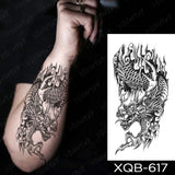 tatouage-dragon-chinois-factice