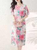 cheongsam-robe-fleurs-mi-longue