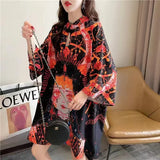 robe-cheongsam-imprim-e-manches-longues