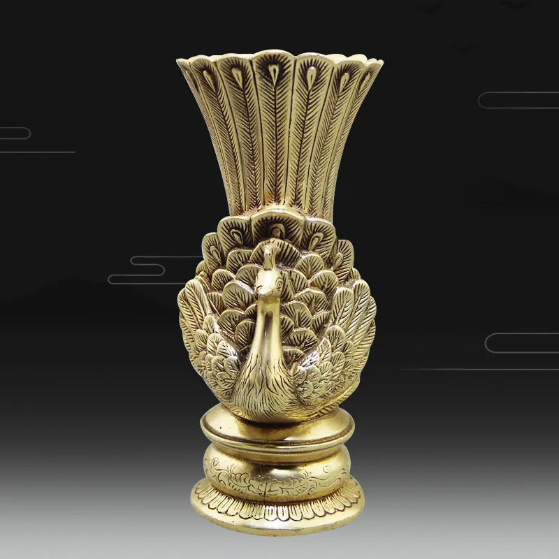 vase-chinois-ancien-paon-en-laiton