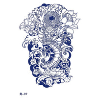 tatouage-dragon-chinois-noir-et-blanc