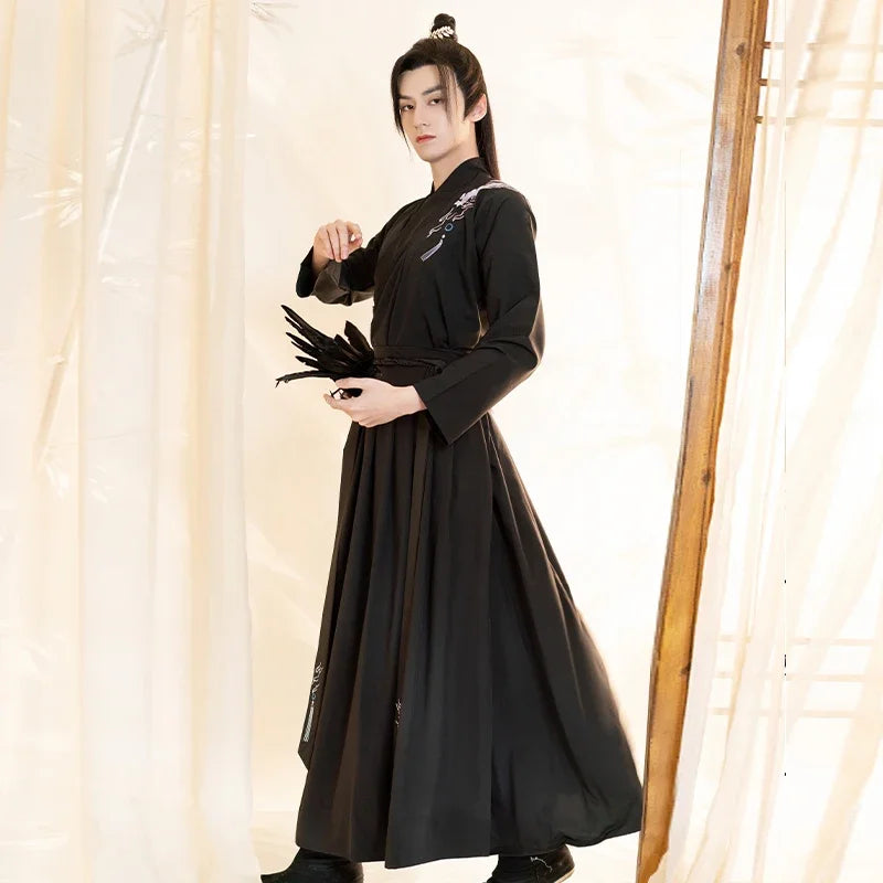 robe-chinoise-homme-samurai
