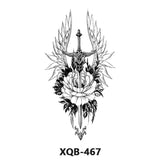 tatouage-dragon-chinois-noir-et-blanc