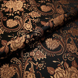 tissu-chinois-brocart-jacquard-fleurs