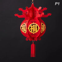 boules-chinoises-papier-rouge-avec-glands