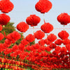 boules-chinoises-papier-traditionnelle-rouge