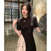 robe-chinoise-haut-gamme-retro