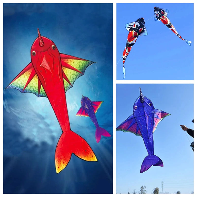 cerfs-volants-chinois-poisson-3d