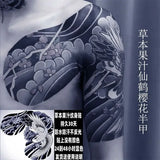 tatouage-dragon-chinois-herbes-art
