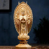 figurine-chinoise-bouddha-bois-massif