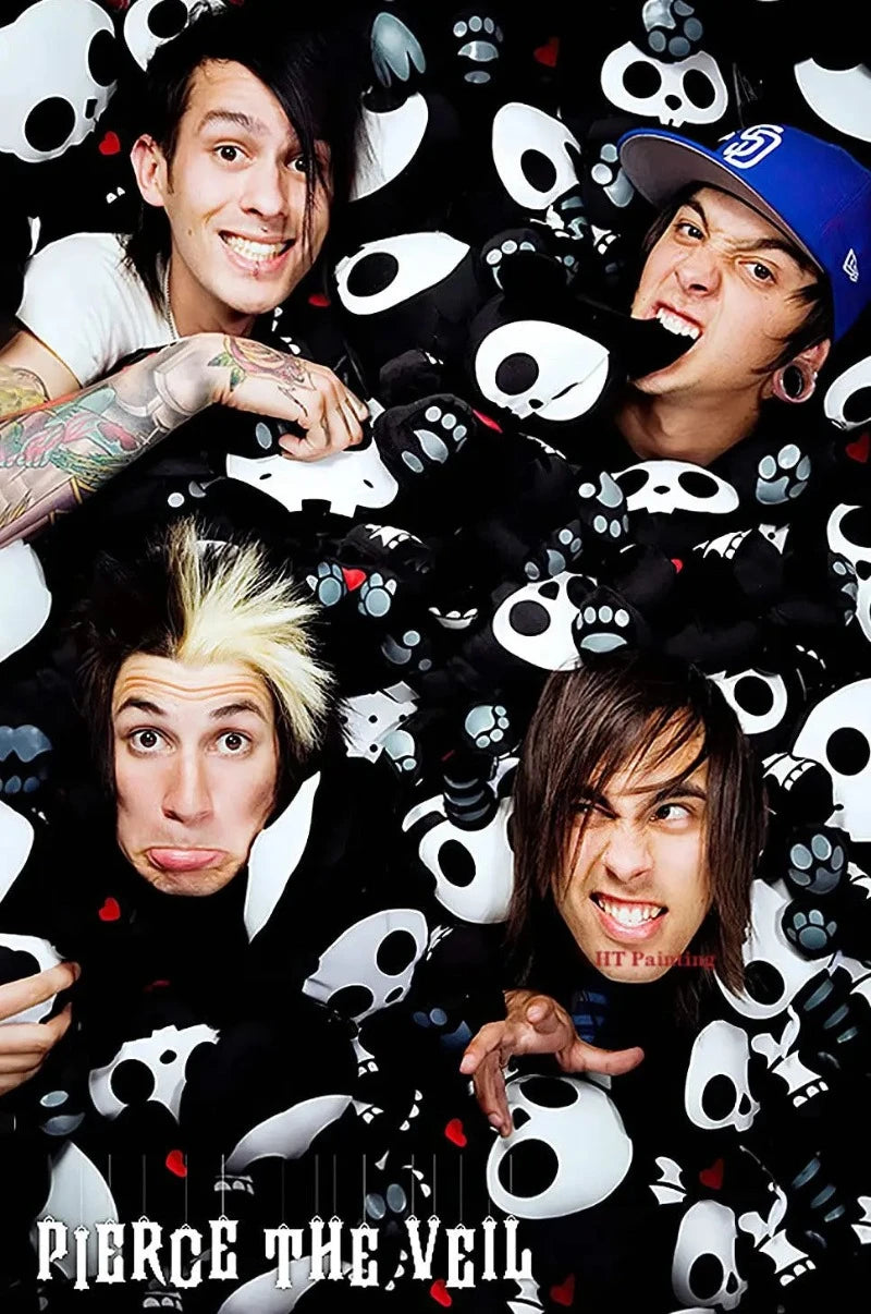 tableau-chinois-pierce-the-veil-collide