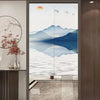 abat-jour-chinois-rideau-peinture-paysage-chinois