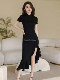 cheongsam-robe-boucle-fendu-long