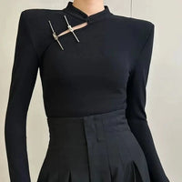 Robe Chinoise Traditionnelle Noire