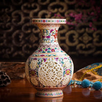 vase-chinois-cloisonne-bleu