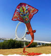 cerfs-volants-chinois-dragon-manche