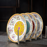 assiettes-chinoises-maill-e-dor