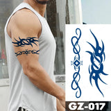 tatouage-dragon-chinois-totem-bleu