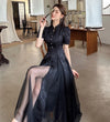 robe-chinoise-noire-style-qipao