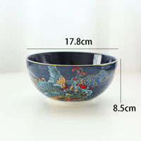 assiettes-chinoises-dragon-phoenix