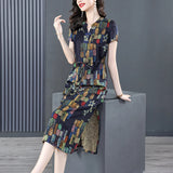 cheongsam-robe-soie-col-v-lacets