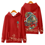 pull-chinois-rouge-dragon-dor