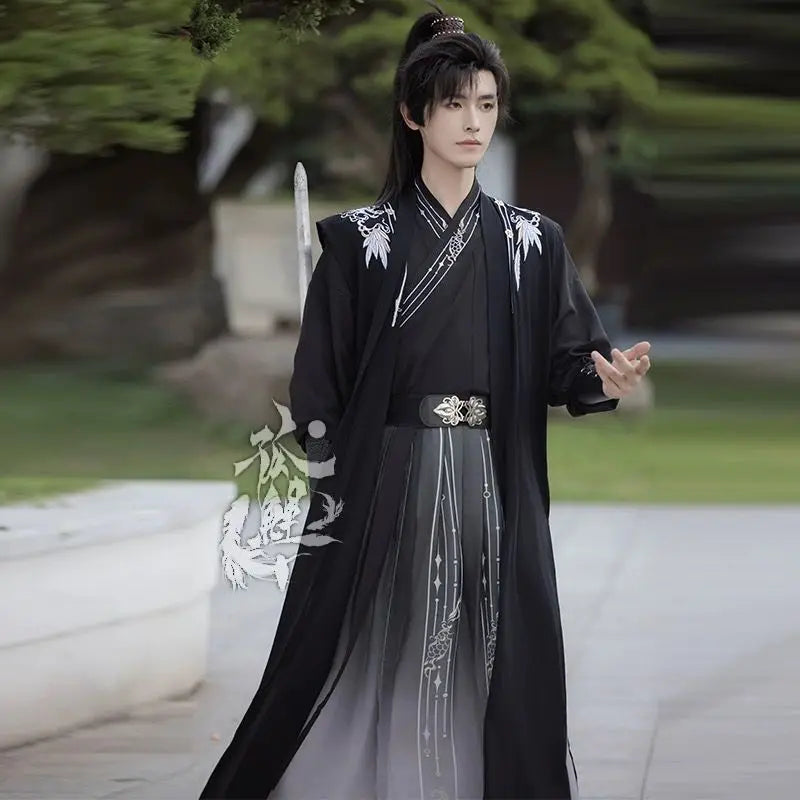 hanfu-tenue-noire-brod-e