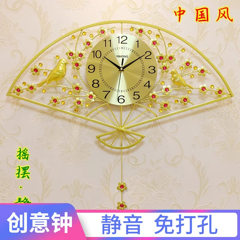 horloge-chinoise-murale-ventail