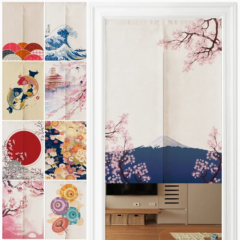 Rideaux Chinois Ukiyo-e Lin