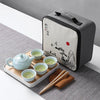 Service à Thé De Chine en Porcelaine