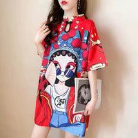 robe-cheongsam-imprim-e-manches-longues