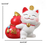 porte-bonheur-chat-chinois-kawaii