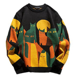 pull-chinois-tricot-hiver-chat