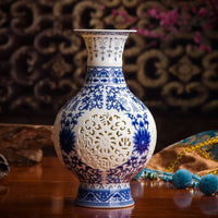 vase-chinois-cloisonne-bleu